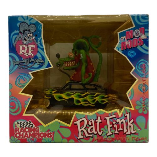 RACING CHAMPIONS(レーシングチャンピオン) RAT FINK DIE CAST WITH FIGURE