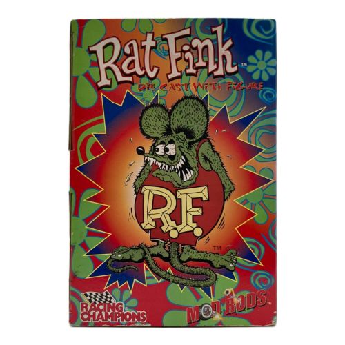 RACING CHAMPIONS(レーシングチャンピオン) RAT FINK DIE CAST WITH FIGURE