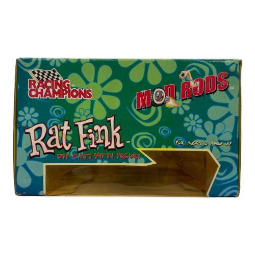 RACING CHAMPIONS(レーシングチャンピオン) RAT FINK DIE CAST WITH FIGURE