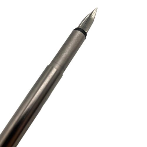 MONTBLANC (モンブラン) ステンレス スリムライン 万年筆 ※インク無し本体のみ シルバー ノブレス