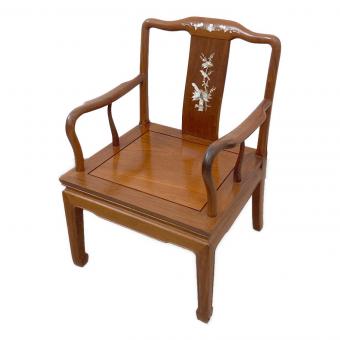 肘掛け椅子  螺鈿細工
