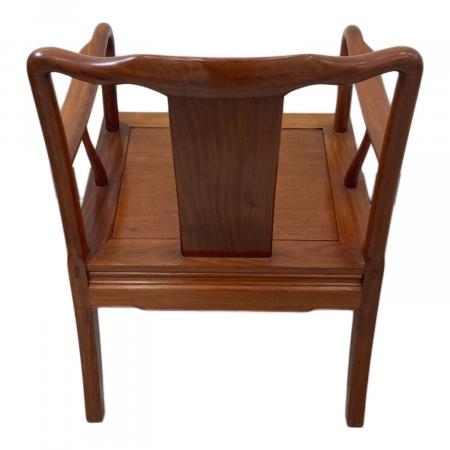 木製螺鈿細工椅子 肘掛け椅子 ﾌﾞﾗｳﾝ 螺鈿細工｜トレファクONLINE