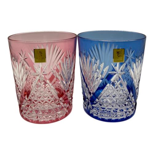 KAGAMI CRYSTAL (カガミクリスタル)　江戸切子 (エドキリコ) 切子グラス