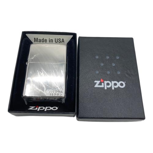 ZIPPO パラジウム1ミクロン、鏡面仕上げ 箱付き 2020年製