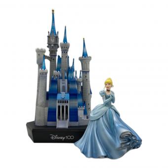 DISNEY(ディズニー) Happyくじ A賞 シンデレラ城＆シンデレラフィギュアセット