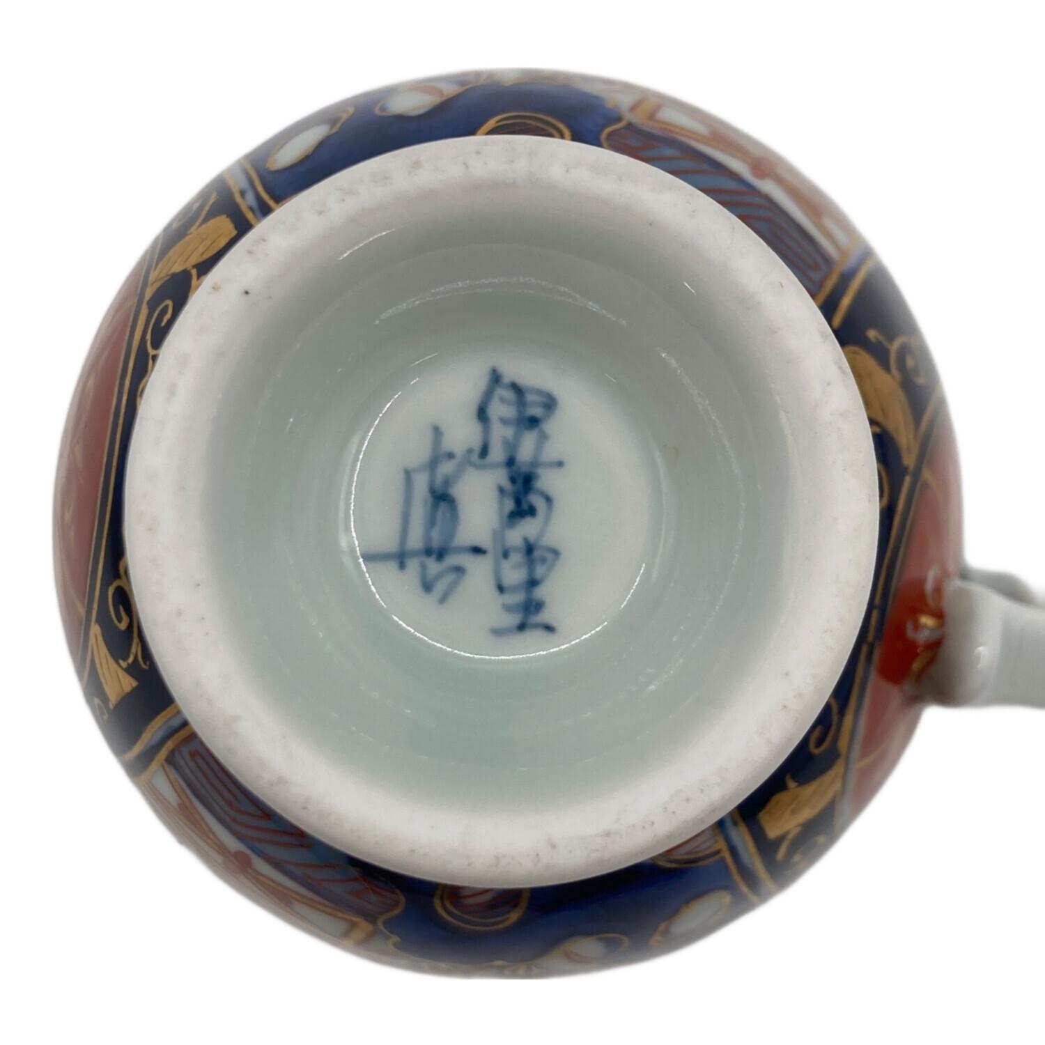 古伊万里　伊万里　李朝　朝鮮陶器　香合　茶道具　アンティーク伊万里　染付　１客 K-103 古伊万里？ 李朝？ 李川 染付 皿 五脚