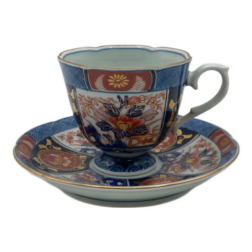 伊万里焼(イマリヤキ) 古伊万里金彩牡丹 カップ&ソーサー