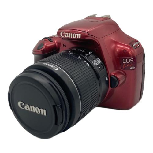Cannon(キヤノン) デジタル一眼レフカメラ EOS KISS X50 1220万画素 ISO100～6400 171063031874