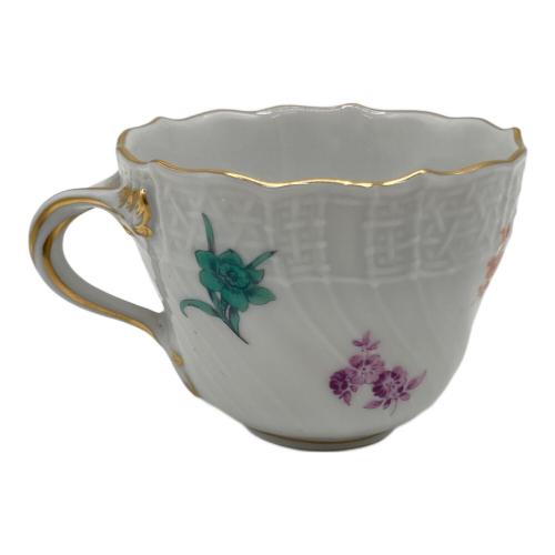 MEISSEN(マイセン) モカカップ&ソーサー フラワー