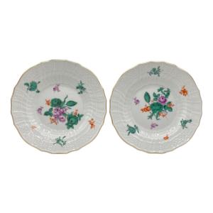 MEISSEN(マイセン) プレート フラワー 2Pセット