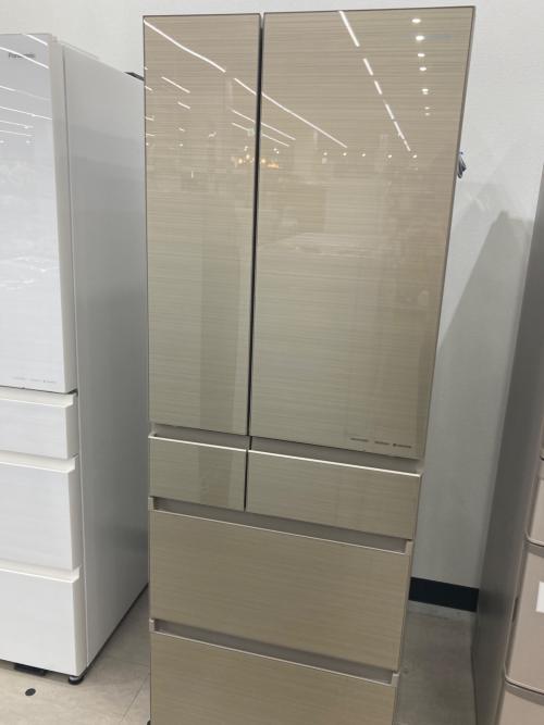 Panasonic (パナソニック) 6ドア冷蔵庫 NR-F508HPX-N 2022年製 スマホ連帯・ガラスドア 46 500L