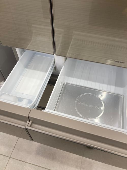 Panasonic (パナソニック) 6ドア冷蔵庫 NR-F508HPX-N 2022年製 スマホ連帯・ガラスドア 46 500L