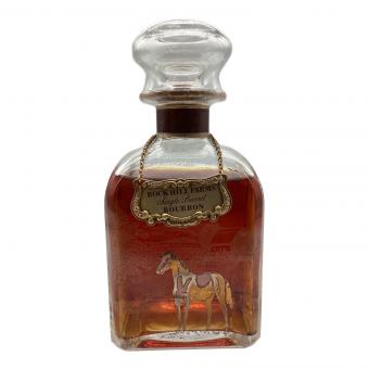 ロックヒルファーム シングルバレルバーボン 沈殿物有 目減り有 750ml