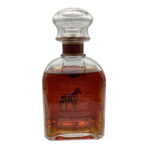 ロックヒルファーム シングルバレルバーボン 沈殿物有 目減り有 750ml