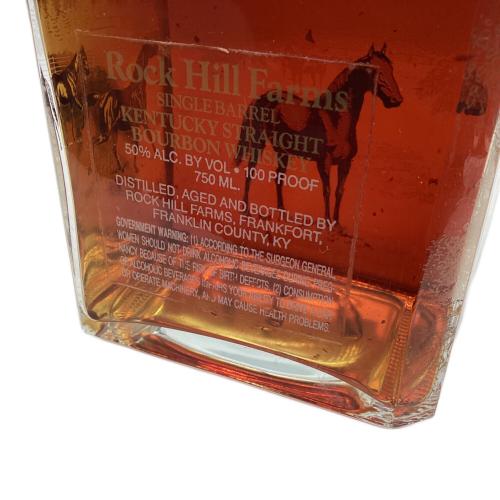 ロックヒルファーム シングルバレルバーボン 沈殿物有 目減り有 750ml