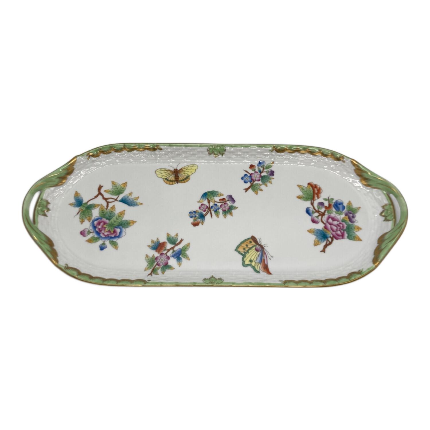 ヘレンド　ヴィクトリアブーケ　オードブルトレイ ヘレンド ヴィクトリアブーケ オードブルトレイ 【公式通販】