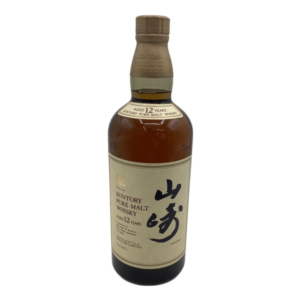 山﨑12年 サントリーピュアモルトウイスキー750ml 向獅子 サントリー ピュアモルトウィスキー 向獅子 750ml 山崎 12年