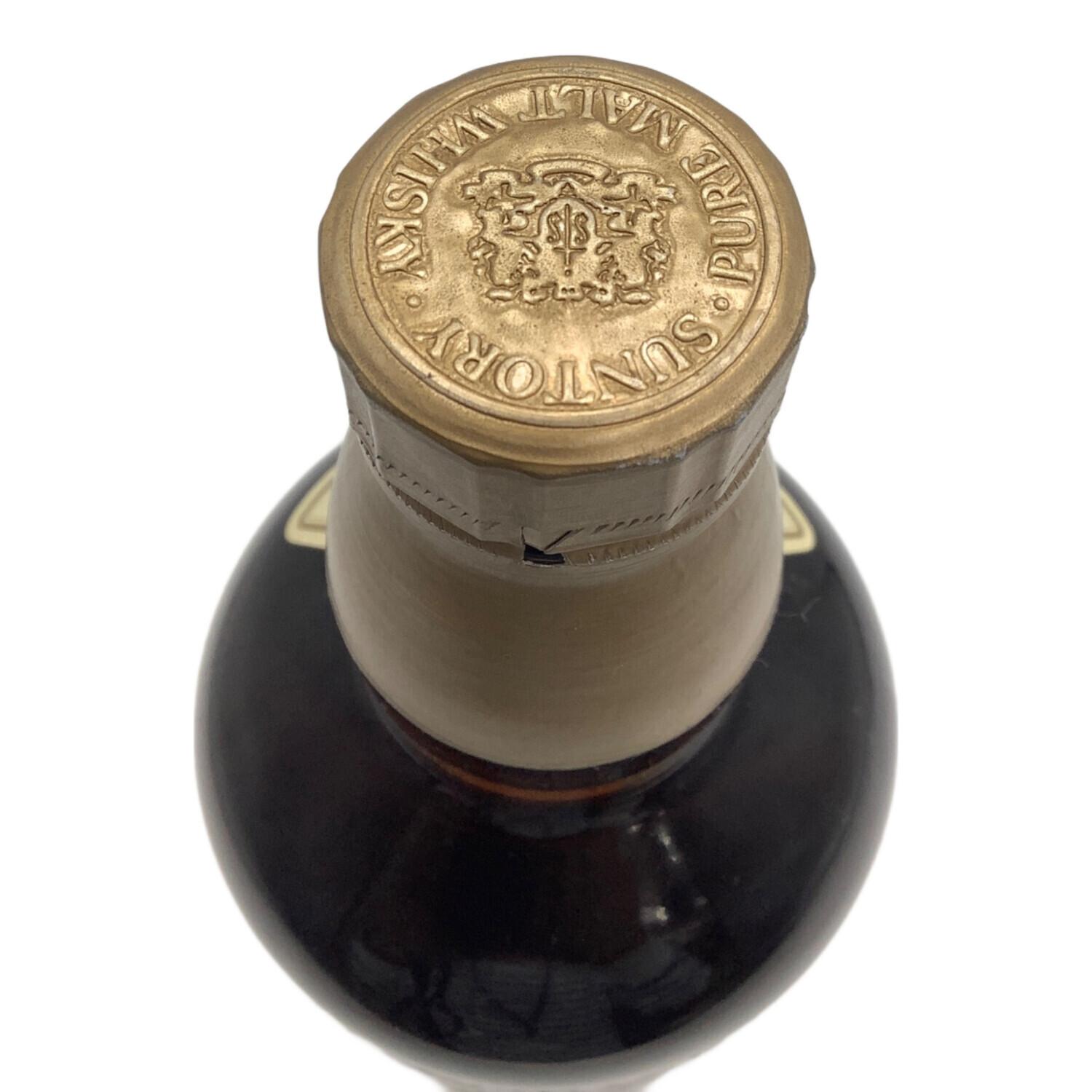 サントリー ピュアモルトウィスキー 向獅子 750ml 山崎 12年