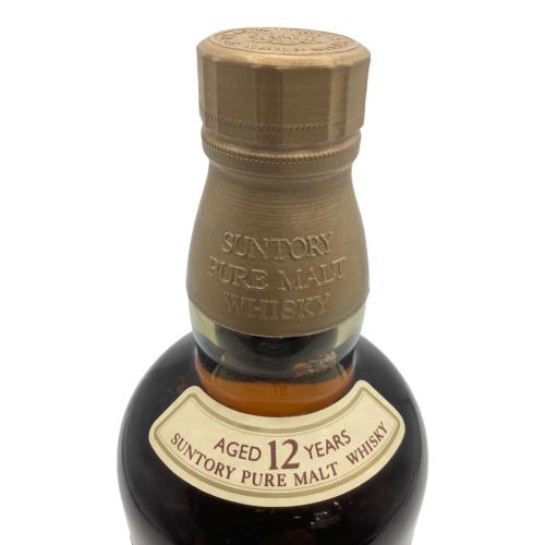 サントリー ピュアモルトウィスキー 向獅子　750ml　山崎 12年