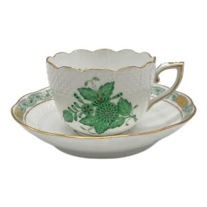 Herend(ヘレンド) モカカップ&ソーサーアポニーグリーン