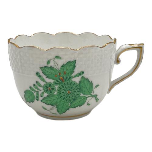 Herend(ヘレンド) モカカップ&ソーサーアポニーグリーン