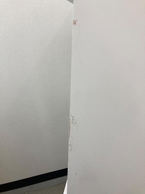 ニトリ レンジボード ホワイト 3枚扉 エトナ