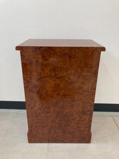 ４段サイドチェスト ブラウン