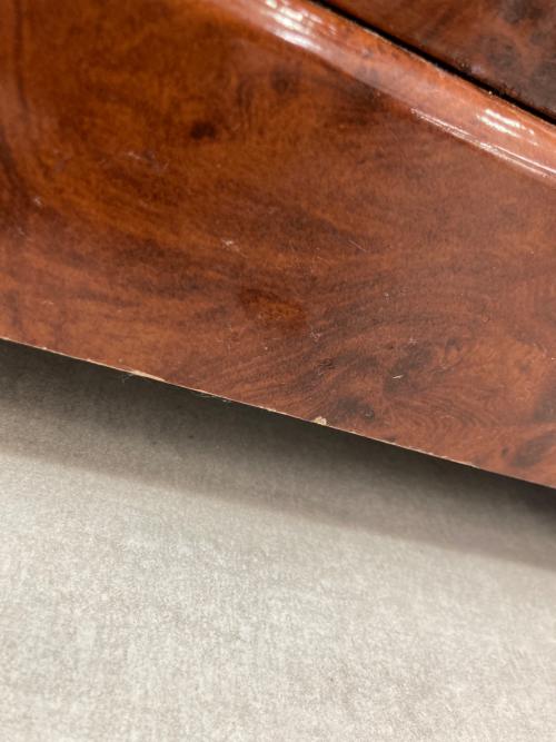 ４段サイドチェスト ブラウン