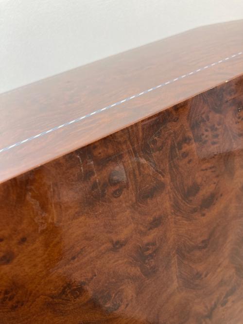 ４段サイドチェスト ブラウン