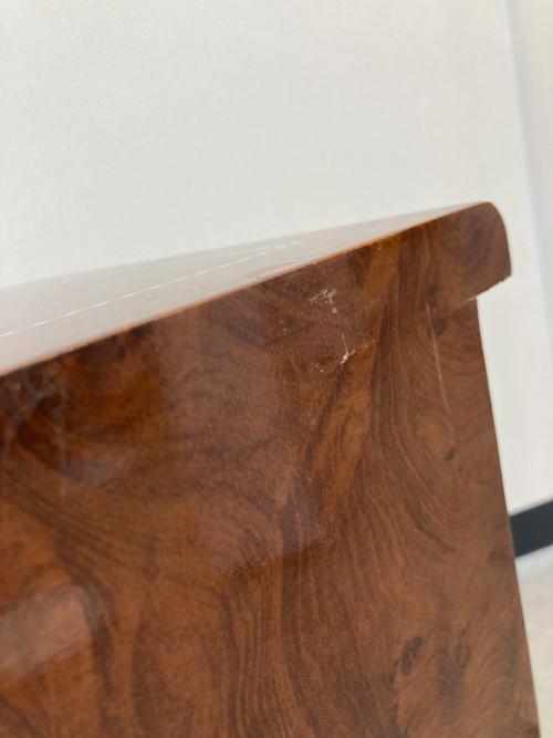 ４段サイドチェスト ブラウン