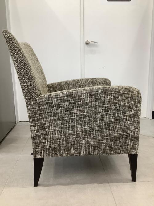 ROCKSTONE (ロックストーン) 1人掛けソファー グレー×ベージュ