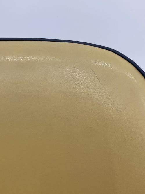 Herman Miller (ハーマンミラー) サイドシェルチェア ベージュ ベース：エッフェルベース（酸化有） 年代：1976年 モダンファニチャーセールス製造 @ FRP×ナウガレザー