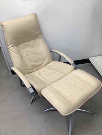 FRANCE BED (フランスベッド) リクライニングチェア＆オットマン ベージュ 91 KE-09N