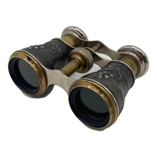 アンティーク小物 オペラグラス ブラック フランス製