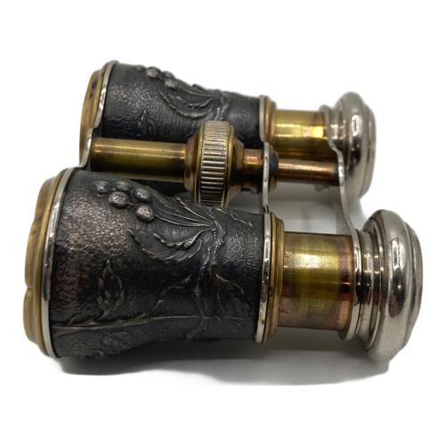 アンティーク小物 オペラグラス ブラック フランス製