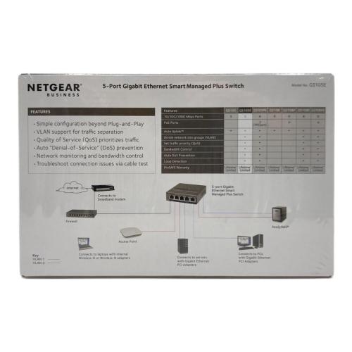 NETGEAR(ネットギア) ギガビット5ポートスマートスイッチ GS105E
