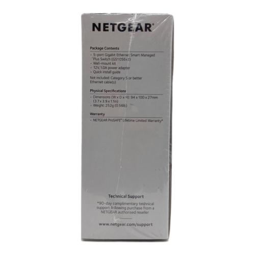 NETGEAR(ネットギア) ギガビット5ポートスマートスイッチ GS105E