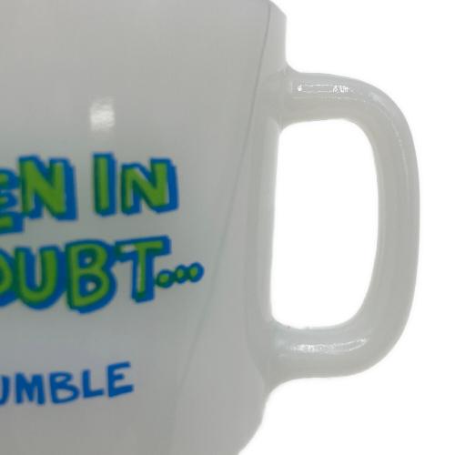 Glasbake(グラスベイク) ミルクガラス マグカップ