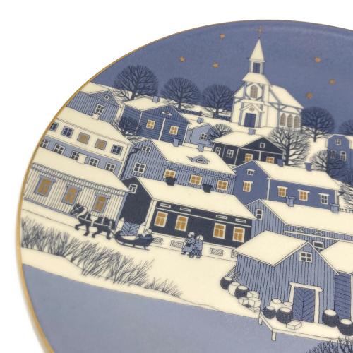 ARABIA(アラビア) クリスマスイヤープレート 1988