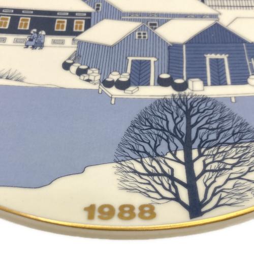 ARABIA(アラビア) クリスマスイヤープレート 1988