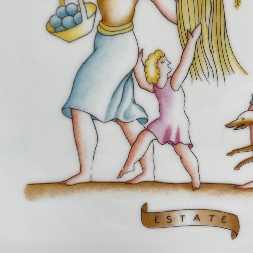 RICHARD GINORI(リチャードジノリ) プレート ESTATE(夏)