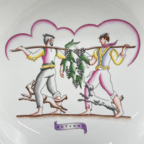 RICHARD GINORI(リチャードジノリ) プレート AVTVNNO(秋)