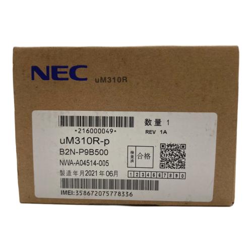 NEC (エヌイーシー) ルーター NECマグナスコミュニケーションズ LTEルーター uM310R-p 〇