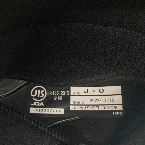 SHOEI(ショーエイ) バイク用ヘルメット SIZE M JO 2022年製