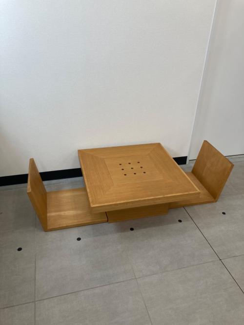 囲炉裏テーブル＆座椅子3点セット ナチュラル