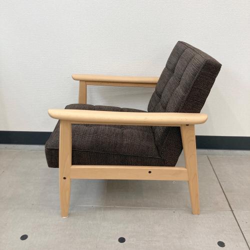 karimoku (カリモク) Kチェア オットマン付き 1シーター ピュアビーチ材