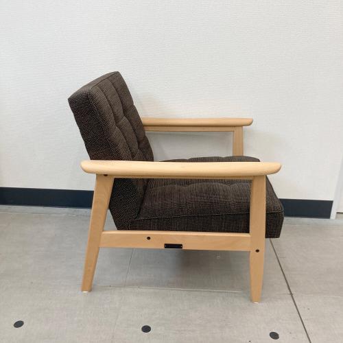 karimoku (カリモク) Kチェア オットマン付き 1シーター ピュアビーチ材