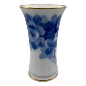 大倉陶園(オオクラトウエン) ブルーローズ 19cmエレガントベース