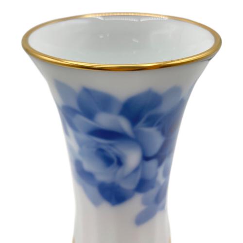 大倉陶園(オオクラトウエン) ブルーローズ 19cmエレガントベース