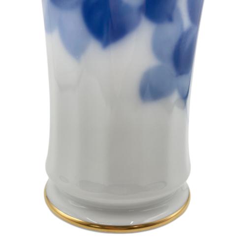 大倉陶園(オオクラトウエン) ブルーローズ 19cmエレガントベース